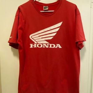 Vintage Red Fox Honda T-shirt
